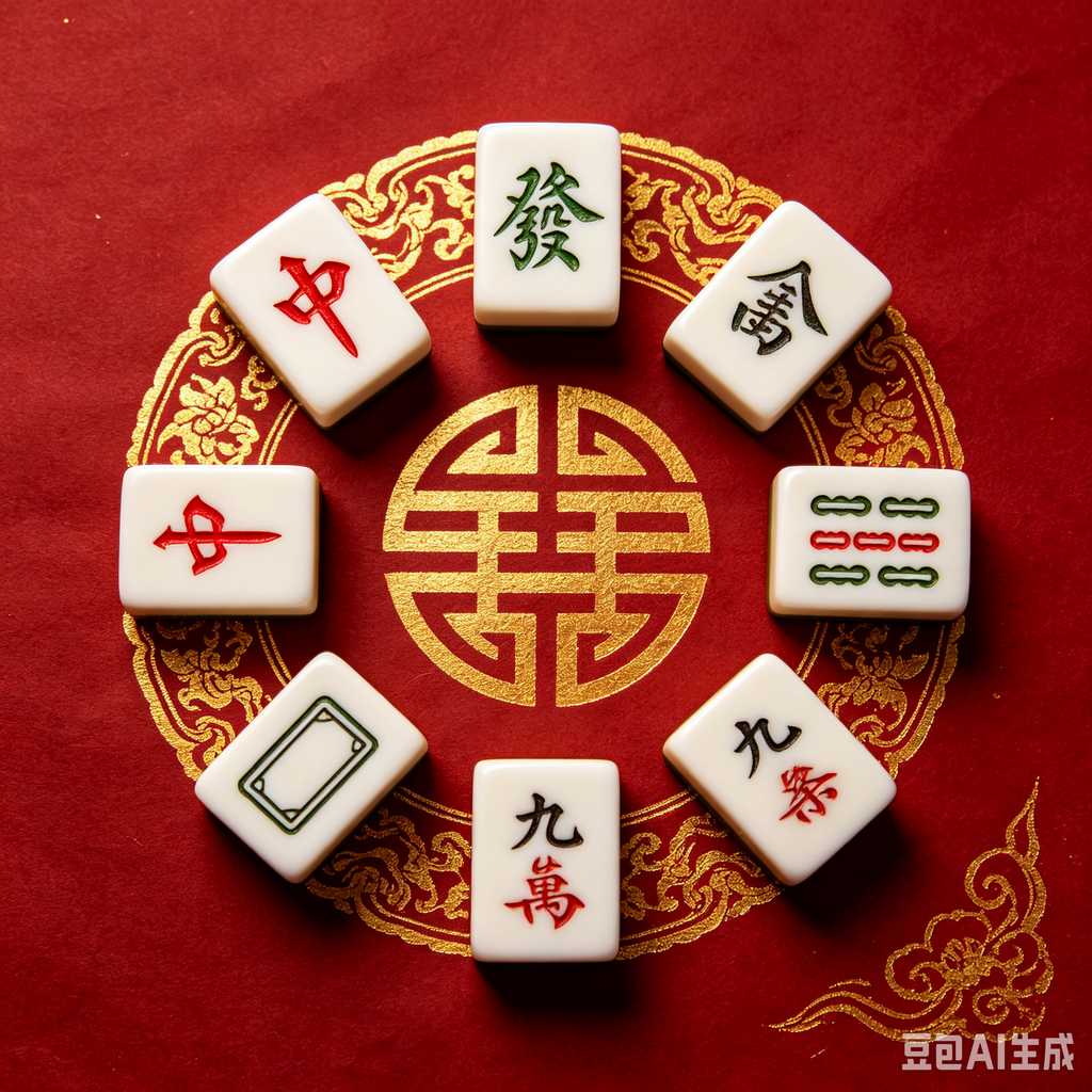 chinese style mahjong set