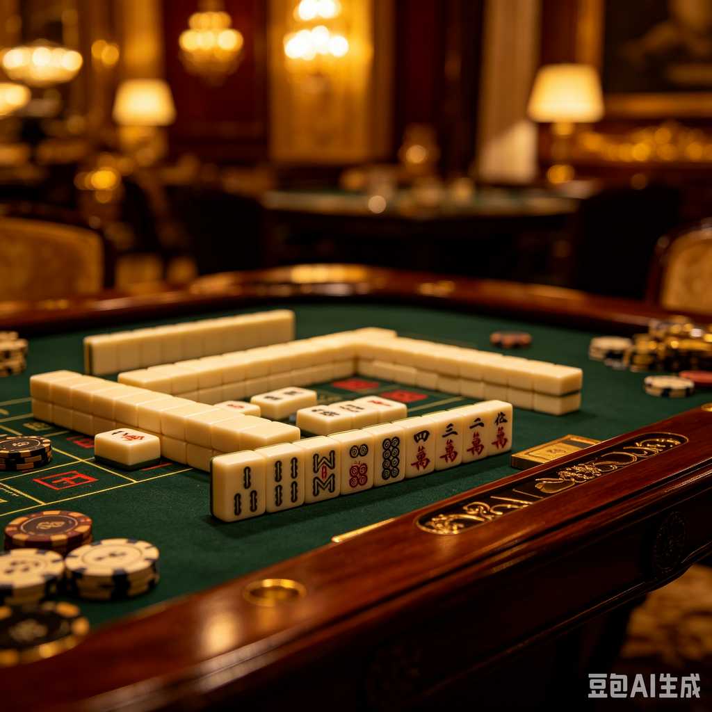 mahjong set for family game night